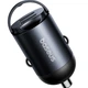Автомобільний зарядний пристрій Baseus Tiny Star Mini 30W 2 USB чорний USB Type-C для швидкого заряджання - зображення 1