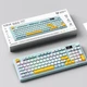 Клавіатура Onikuma G80 2.4G Bluetooth 94 клавіші RGB-підсвічування акумулятор 2000 мАч блакитна - зображення 2