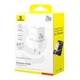 Зарядное устройство Baseus Palm 20W USB Type-C белое для быстрой зарядки Quick Charge 3.0 один порт - изображение 2