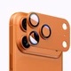 Защитное стекло Matte Metal Camera Protector для iPhone 17 Pro защита камеры оранжевый - изображение 1