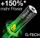 Батарейки GP ULTRA PLUS ALKALINE 1.5V AAA LR03 лужні 4 шт. - зображення 5