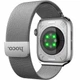Смарт-годинник Hoco Y42 2.01 дюйма Bluetooth 5.3 сріблястий з пульсометром крокоміром та захистом IPX6 - зображення 3