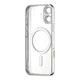 Чохол силіконовий Ductil Metallic Edge із MagSafe для iPhone 17 захист камери срібний - зображення 3