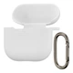Чехол силиконовый 1,2 мм для наушников AirPods 4 белый - изображение 1