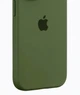 Чехол силиконовый Full Cover для iPhone 17 противоударный с защитой камеры темно-зеленый - изображение 8