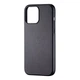 Чохол Leather Case з MagSafe для iPhone 13 Pro Max шкірозамінник захист камери чорний - зображення 1
