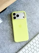 Чохол силіконовий Silicone Case із MagSafe для iPhone 17 Pro Max захист камери жовтий - зображення 7