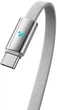 Кабель Colorway Type-C - Type-C (ultra-thin) (PD Fast Charging 100W) 5А 1м Grey (CW-CBPDCC100-GR) - зображення 2