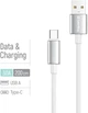 Кабель Colorway USB - Type-C (zinc alloy braided) 3А 2м White (CW-CBUC099-WT) - зображення 4