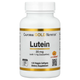 Лютеин с зеаксантином California GOLD Nutrition "Lutein with Zeaxanthin" комплекс для зрения и здоровья глаз из экстракта бархатцев, 20 мг / 1 мг (120 гелевых растительных капсул) - изображение 1