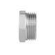 Футорка латунна Thermo Alliance Forte 1"×3/4" НВ, посилена, нікельована, PN40 - изображение 4