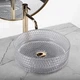 Умивальник (раковина) REA CRISTAL 35 LIGHT GREY накладний - изображение 1