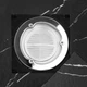 Душовий піддон REA BAZALT 90x90 CARRARA BLACK - изображение 3
