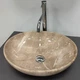Умивальник (раковина) VBI PARMA DARK BROWN STONE GLOSSY накладний - изображение 1
