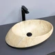Умивальник (раковина) VBI ROTELLO BEIGE ONYX MATT накладний - изображение 1