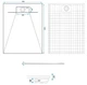 Душовий піддон REA BAZALT 90x120 CARRARA WHITE - изображение 3