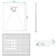 Душовий піддон REA BAZALT 90x120 GREY - изображение 6