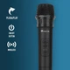 Микрофон, NGS Singer Air VHF 268.1MHz динамический беспроводной 20м Plug&Play 6.3мм ON/MUTE/OFF чёрный - изображение 5