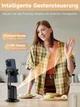 Штатив для смартфона Rollei 23158 Easy Creator Desktop черный с AI Tracking 360 отслеживанием лица управлением жестами USB-C и встроенным аккумулятором - изображение 6
