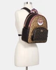 Жіночий рюкзак Coach Court Blocked Signature Canvas Backpack With Souvenir Patches C6920 - зображення 4