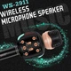 Микрофон караоке беспроводной Wster WS 2911 с колонкой и изменением голоса Bluetooth - изображение 7