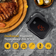 BBQ термометр Inkbird IBT-2X цифровий бездротовий Bluetooth на 2 щупи дистанційний професійний смарт з додатком 50м магнітний LED - изображение 2