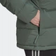 Жіноча пухова куртка Helionic Sportswear з капюшоном HE1460 зелений 4XL - изображение 7