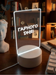 LED дошка для нотаток та малювання з підсвіткою USB | акрилова записна дошка, нічник, 3 режими світла, маркер у комплекті - изображение 4