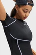 Жіноча чорна футболка HeatGear Elite SS Under Armour MD 6015368-008 - изображение 4