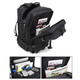 Рюкзак тактичний One Strap 45 л Чорний - зображення 7