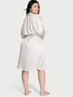 Халат сатиновий Victoria's Secret Satin Midi Robe XS/S Білий (29978106D) - зображення 2