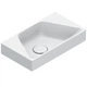 Умивальник підвісний CATALANO Comfort 400x230x120мм асиметричний білий 0920410001+90561000 - зображення 1
