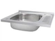 Кухонна мийка Brinex Satin 6050-L 0,6мм (BRIN6050LSAT06) - зображення 3
