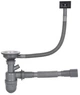 Кухонна мийка Brinex Satin 5745 0,8мм (BRIN5745SAT08) - зображення 6