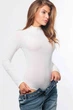 Боді жіноче трикотажне Carica BK-7695-3 36258 XS молочний - изображение 1