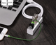 USB-хаб HOCO HB1 4USB Line machine Silver (6957531038146) - изображение 5