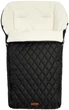 Śpiworek Sensillo Polar do wózka lub sanek pikowany czarny 95 × 40 cm (5908310392080) - obraz 1