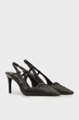 Жіночі чорні шкіряні слінгбеки MALDEN DKNY 39 K1500466 - зображення 3