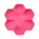 Миска для медленного кормления WAUDOG Silicone, розовая, 450 мл - изображение 2