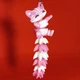 Брелок Игрушка Кот С Хвостом Fluffy Tail Cute Flexi Cat Toy Keychain Розовый 12 См 3Д Печать - изображение 3
