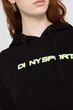 Жіноче чорне худо LAYERED SHADOW LOGO DKNY XS DP1T8774 - зображення 5