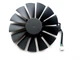 Вентилятор для видеокарты ASUS GTX 1050 Ti RX 470 570 Strix RX 580 Dual (orgnl) 95 мм Everflow T129215SM (FD10015H12S FDC10M12S9-C)(№134) - изображение 1