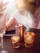 Świecznik PartyDeco 7 x 8 cm różowe złoto 4 szt. (5900779111851) - obraz 6