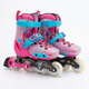 Дитячі розсувні ролики SP-Sport Profi 719 розмір 29-32 Pink-Blue - зображення 1