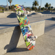 Скейтборд деревянный SP-Sport Skateboard Crazy 8413-2 размер 78х20см Multicolor - изображение 6