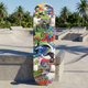 Скейтборд деревянный SP-Sport Skateboard Crazy 8413-2 размер 78х20см Multicolor - изображение 8