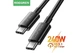 Кабель C to C 240W Rocoren (RCCXTT2-JYB01) 2 метра Black - изображение 2