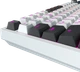 Бездротова механічна клавіатура GamePro MK160D Pro QLAB Sakura Switch White - зображення 5
