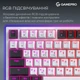 Бездротова механічна клавіатура GamePro MK160D Pro QLAB Sakura Switch White - зображення 15