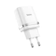 Мережевий зарядний пристрій HOCO C12Q Smart QC3.0 charger 18W White - зображення 1